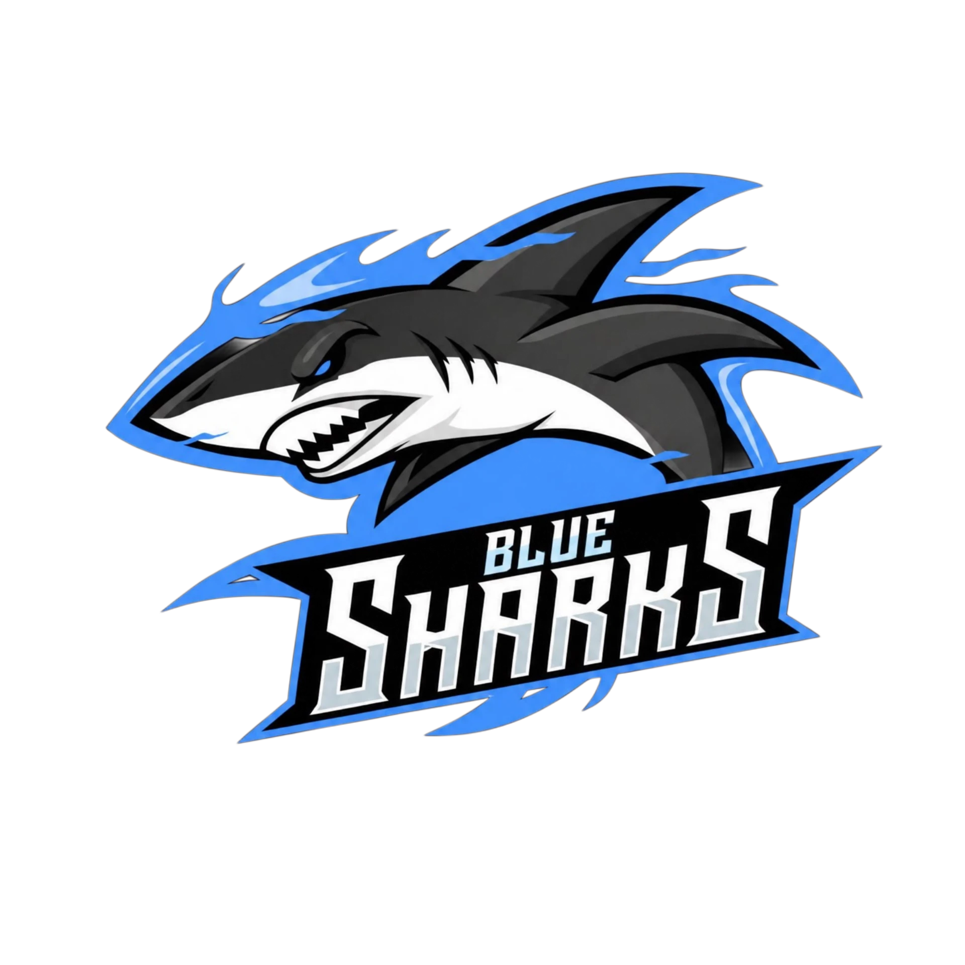 Blue Sharks team logo